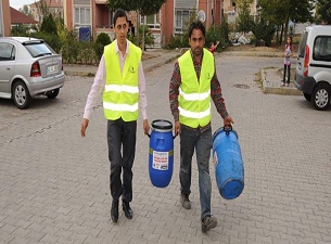 5 litre atık yağa, 1 litre temiz yağ