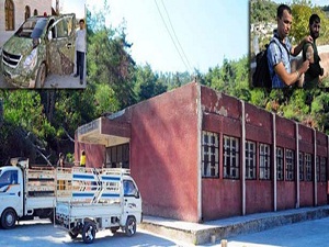 Muhalifler okulu hastaneye dönüştürdü