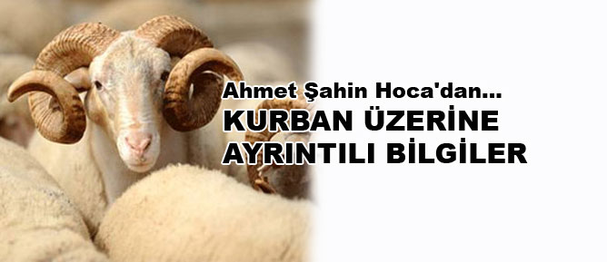 Kurban üzerine ayrıntılı bilgiler