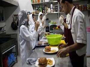 Gazze'nin en 'sessiz' lokantası