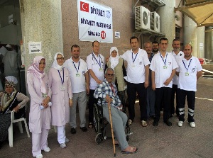 Diyanet'in Mekke'deki sağlık ordusu!
