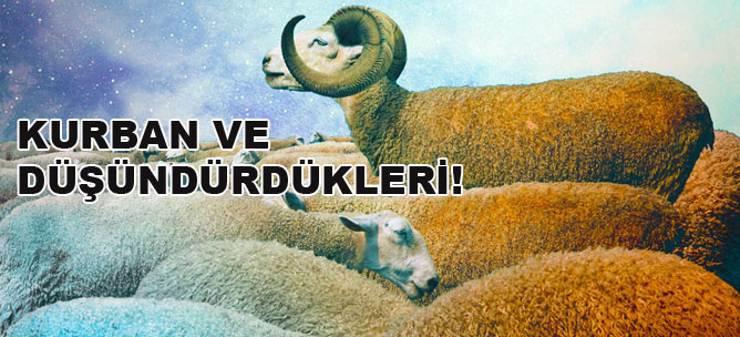 Kurban ve düşündürdükleri!