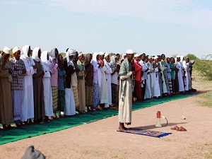 En büyük mülteci kampında bayram