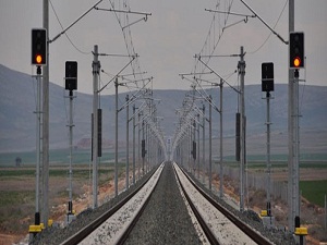 Mekke-Medine ekspres demiryolunun çeyreği bitti