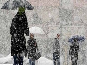 Bosna-Hersek'e mevsimin ilk karı düştü