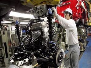 Japonya'nın sanayi üretimi düştü