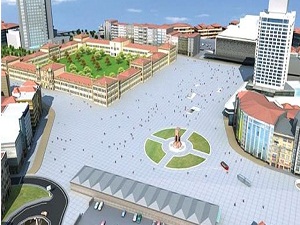 Taksim’de Toplu Ulaşım Güzergahında Değişiklik