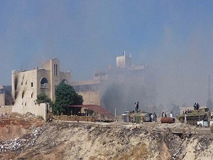 İdlib'te cami bombalandı