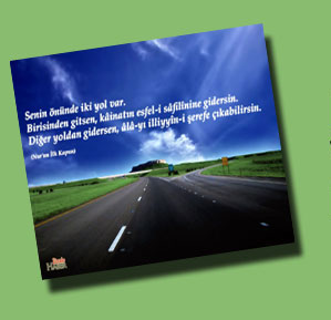 Risale-i Nur'dan vecizeli duvar kağıdı - [indir]