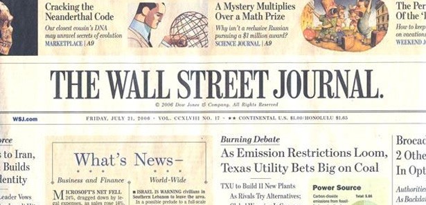 Wall Street Journal Türkiye'de atağa kalkıyor