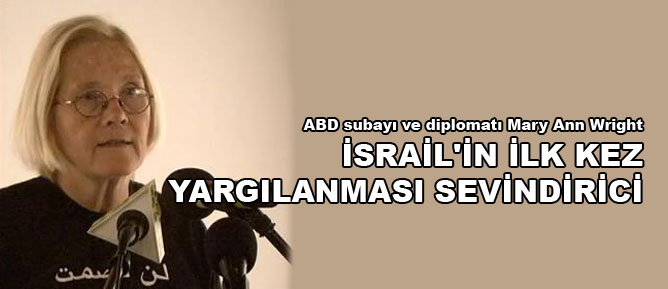 İsrail'in ilk kez yargılanması sevindirici