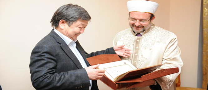 Türkiye ve Kırgızistan dini kurumları yapılandıracak