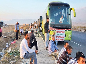 Hacıların Irak dönüşü de çileli oldu