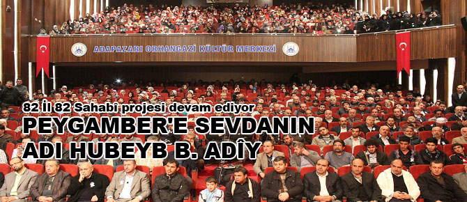 Peygamber'e sevdanın adı Hubeyb b. Adîy