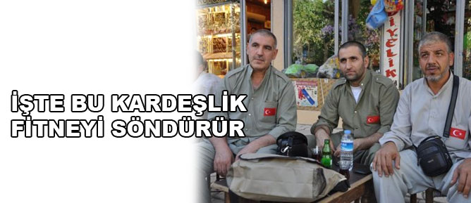 İşte bu kardeşlik fitneyi söndürür