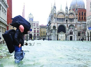 Venedik'te 150 yıIın rekoru
