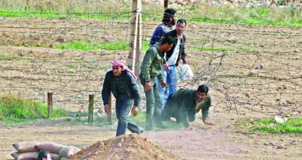 Sınırda panik!