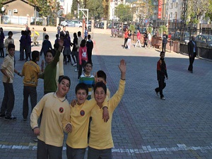 Ders zili gitti 'ışıklı uyarı sistemi' geldi