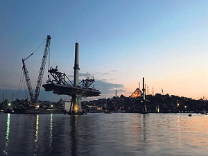 Haliç Metro Geçiş Köprüsü İstanbul’un yeni silüeti oldu