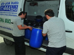 Atık bitkisel yağı getir, tazesini götür!