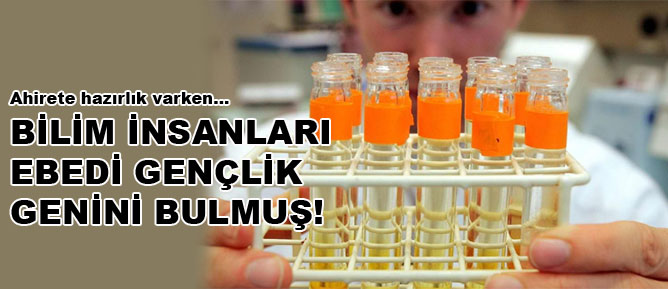 Bilim insanları ebedi gençlik genini bulmuş!
