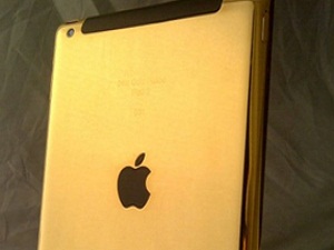 Altın kaplama iPad mini satışta
