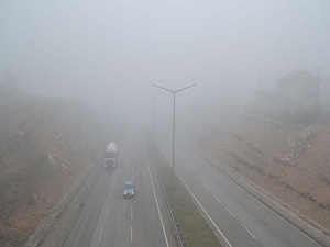 Bolu Dağı kesiminde göz gözü görmüyor