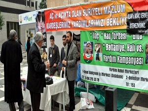 Suriye'ye uzanan yardım eli