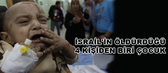 İsrail'in öldürdüğü 4 kişiden biri çocuk