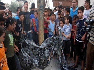 İsrail, Gazze'de 100 farklı noktayı vurdu