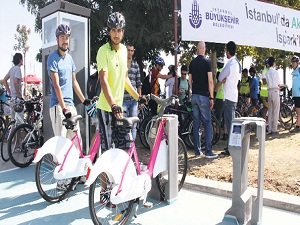 İSPARK'la akıllı bisiklet dönemi başladı