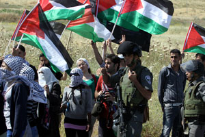 100 aktivist Gazze'ye giriş yaptı