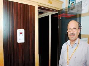 Termal sağlık kabini üretti