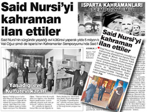 Aydınlık'ta 'kahraman' Said Nursi korkusu