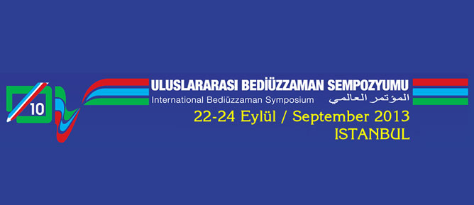 10.Uluslararası Bediüzzaman Sempozyumu Eylül 2013'te