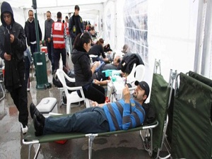 Aşura merasimdeki kan bağışı UNESCO'dan tebrik aldı