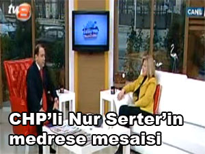 Kanal kanal gezip Medresetüzzehra'yı şikayet ediyor