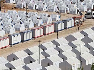 Malatya'ya 10 bin kişilik mülteci kampı