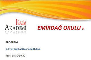 Emirdağ Lahikası’ndaki kavramlar ışığında Hukuk
