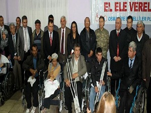 750 bin kapak toplandı 30 engelli sevindi