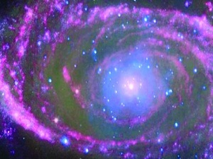 Bir galaksinin ultrasonu