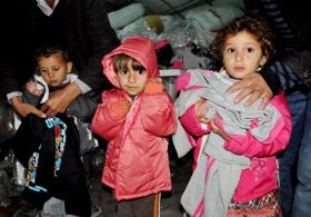 Sığınmacılara Kışlık Kıyafet Dağıtımı