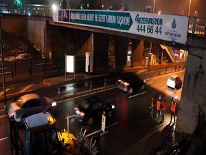 Talatpaşa Köprüsü'nün yıkımı başladı