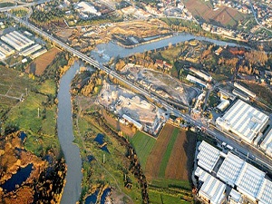 Sakarya Nehri yanında120 dönümlük dev proje