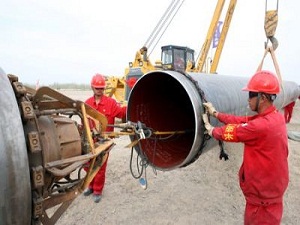 Çin'de dünyanın en uzun gaz boru hattı hizmete girdi