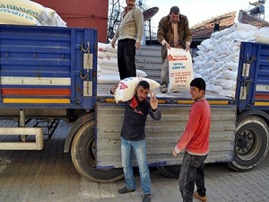 Suriyelilere 169 ton un