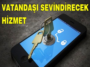 Vatandaşı sevindirecek hizmet