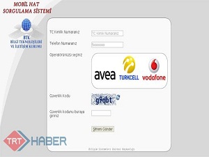 Adıma kayıtlı kaç hat var ?