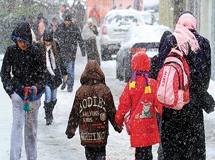 Güneşe aldanmayın, Meteoroloji kar bekliyor