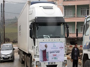 'Bir ekmek bir battaniye' yardımları Hatay'a ulaştı